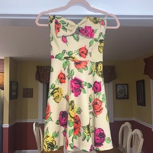 Flower Bow Mini dress